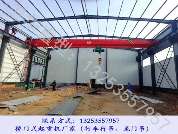 福建福州行车行吊销售厂家5吨桥式起重机价格