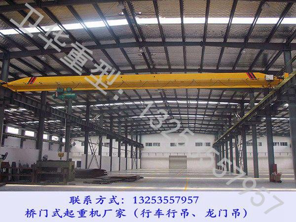 贵州贵阳行车行吊厂家三台10吨桥式起重机价格