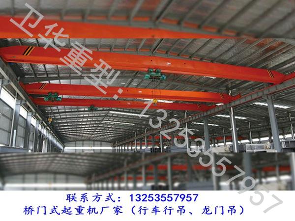安徽安庆行车行吊厂家影响起重机工作效率的因素
