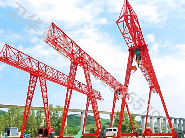 江苏镇江10吨龙门吊技术参数表及规格型号