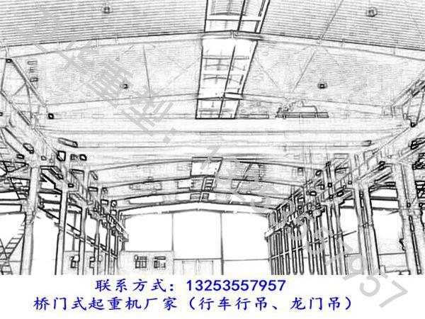 广东潮州桥式起重机厂家10t-19.5m绝缘吊钩行车销售
