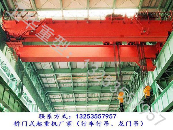 新疆喀什双梁起重机厂家桥式行车规格多