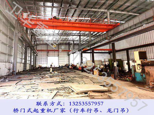 山东潍坊双梁起重机厂家32t-28.5m航吊发往浙江