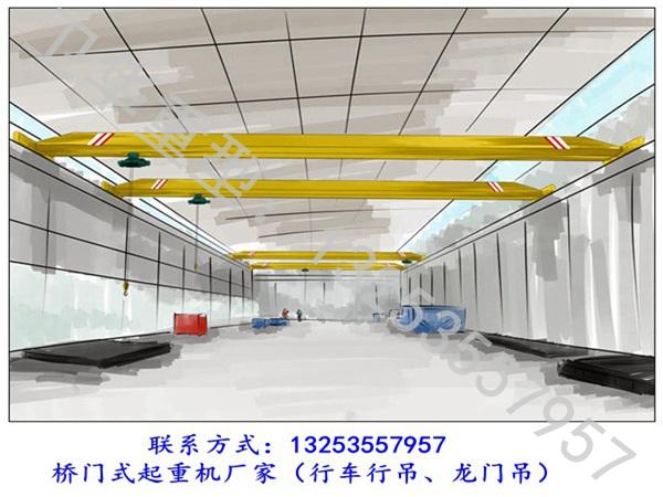湖北黄冈桥式起重机厂家5t电动单梁行吊特点